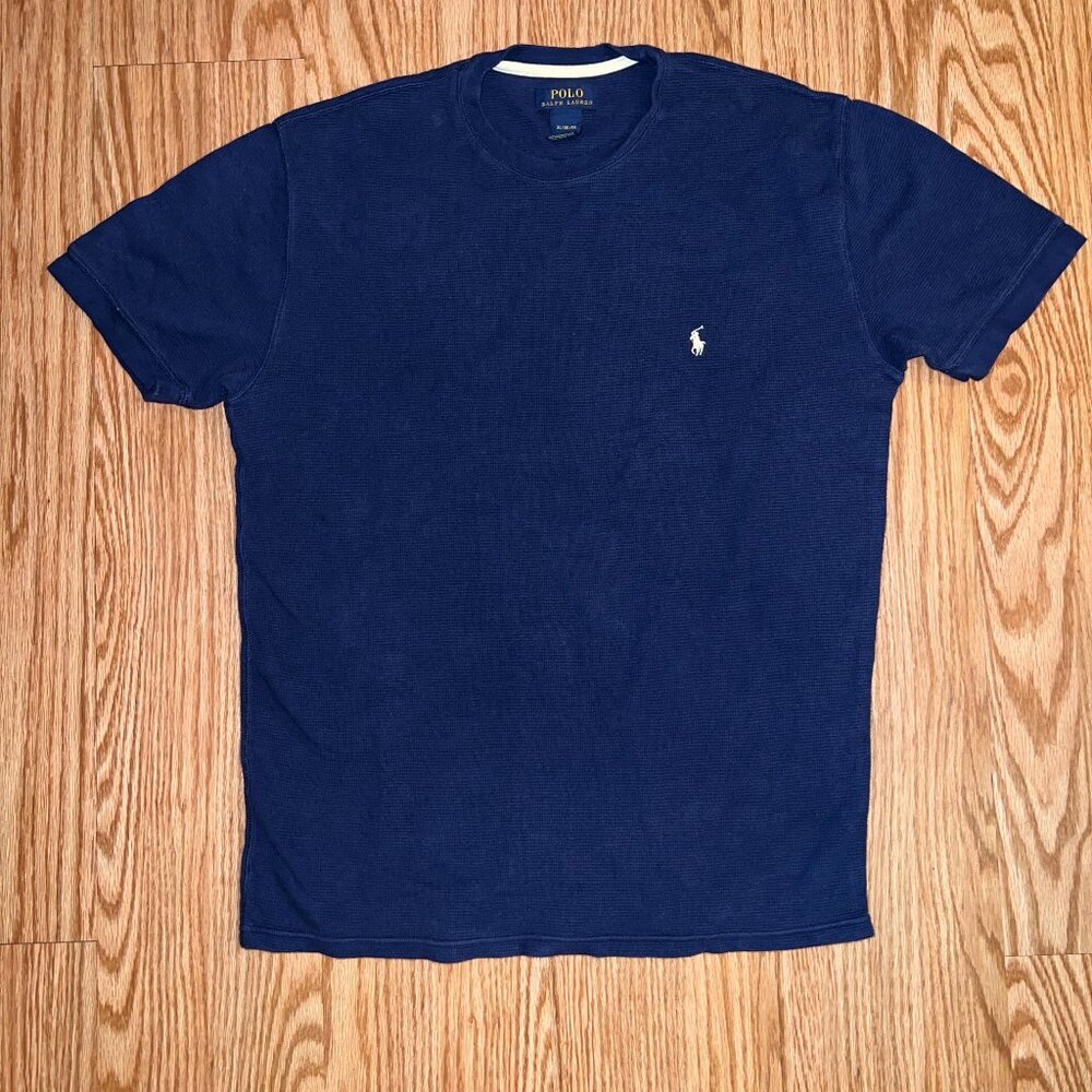 Polo by Ralph Lauren Blue Short Sleeve Shirt Size XL